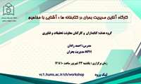 برگزاری کارگاه آنلاین مدیریت بحران درکتابخانه ها، آشنایی با مفاهیم